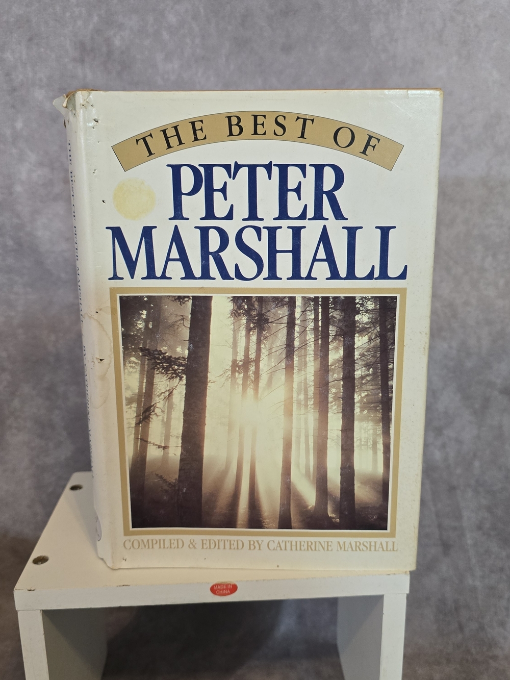 The‎ Best of Peter Marshall - White & Blue Hardcover Book